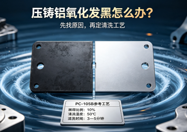 博莱富尔压铸铝超声波清洗剂PC-105B